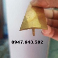 Nẹp đồng chữ t trang trí