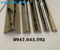Nẹp inox chữ V trang trí